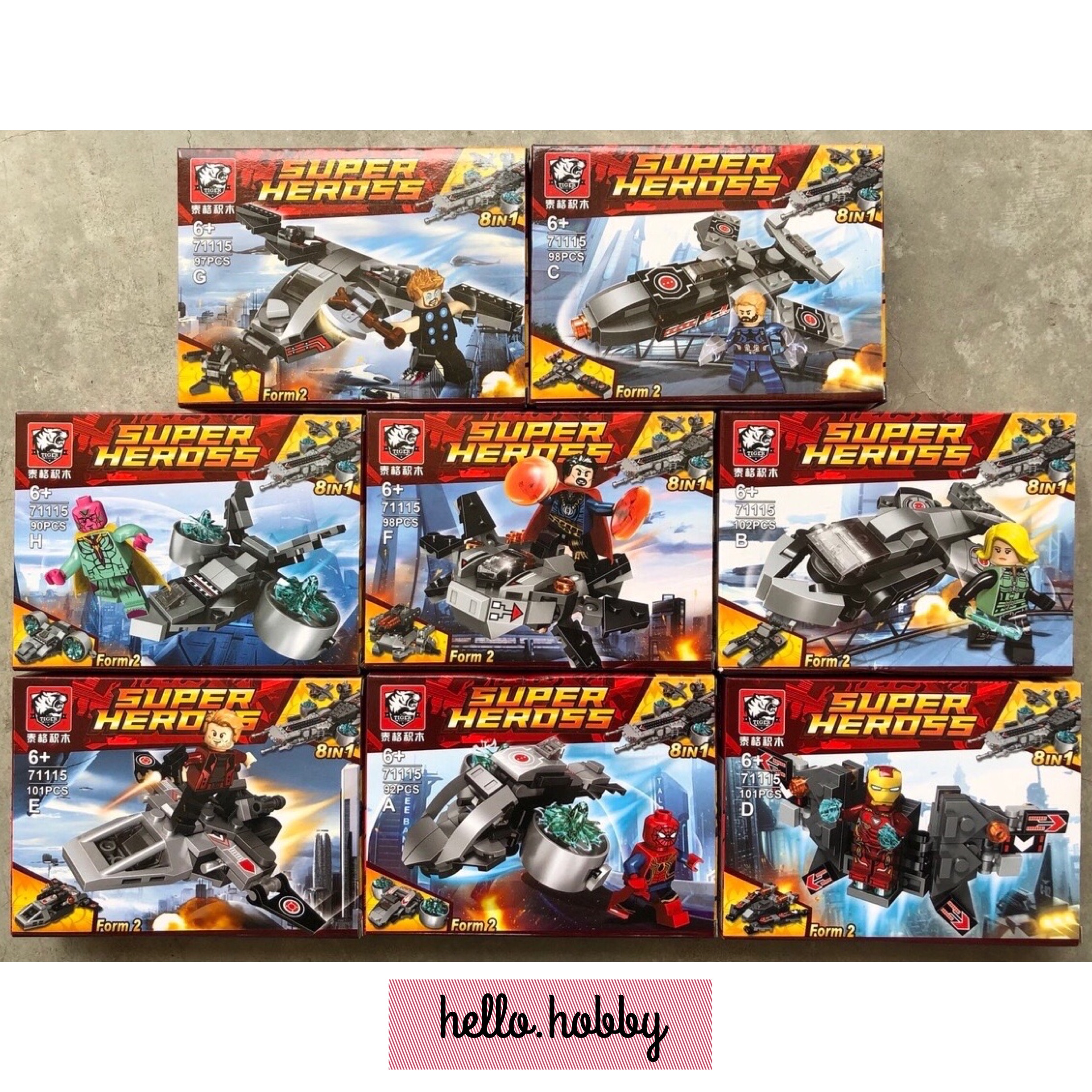 Tiger 71115 Super Heroes
