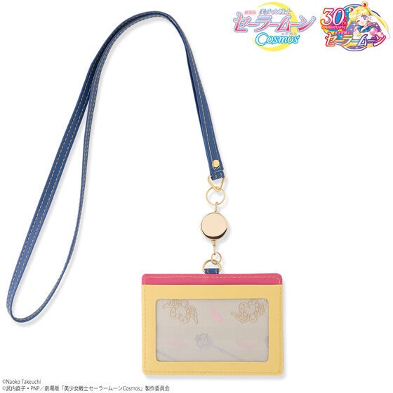PRE-ORDER : Movie version "Pretty Guardian Sailor Moon Cosmos" Leather Accessory Series Name Card Holder