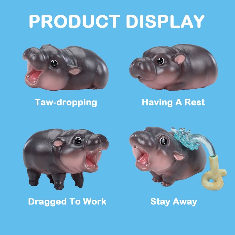 โมเดลหมูเด้ง ได้ 1ตัว - Thailand Moodeng Series by Animal Heavenly Body