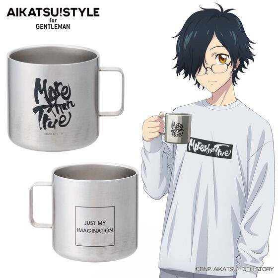 PRE-ORDER : Aikatsu! Style for Gentleman Stainless Mug