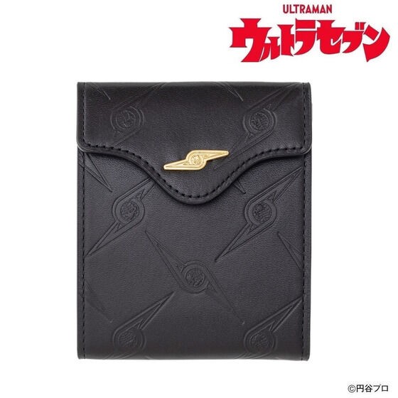 PRE-ORDER : Ultraseven Genuine Leather Compact Bi-fold Wallet Ultra Guard Model