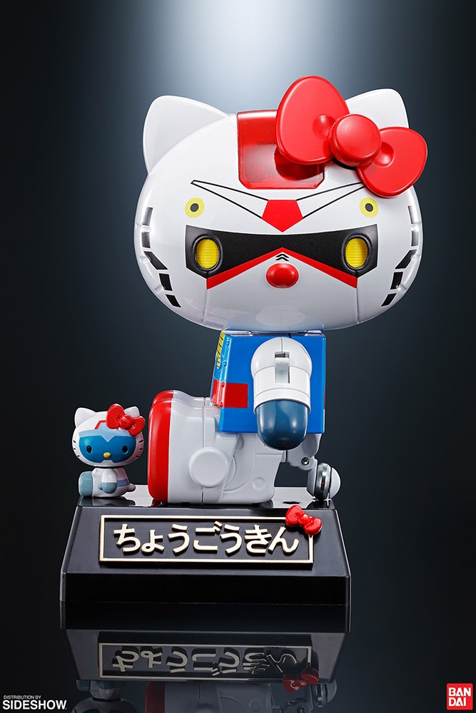 CHOGOKIN RX-78-2 Gundam x Hello Kitty by Bandai
