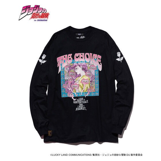 PRE-ORDER : JoJo's Bizarre Adventure: Diamond is Unbreakable [glamb] Yukako Yamagishi Long Sleeve T-shirt