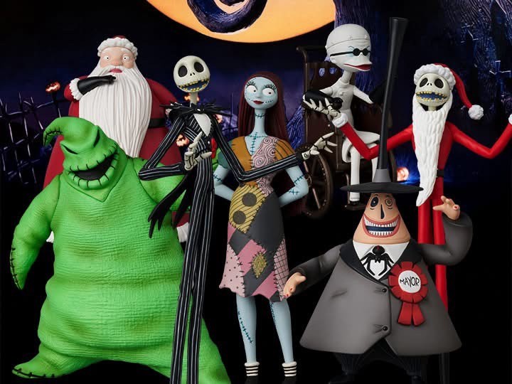 Pre-order : Ultra Detail Figure UDF The Nightmare Before Christmas (Set of 7) by Medicom Toy