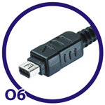 Extra cable O6 For Olympus E420 E410 E510 E520 RM-UC1