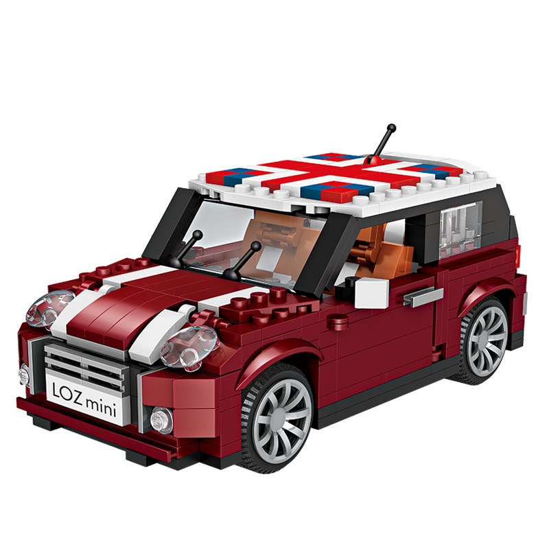 LOZ 1111 Car Model - Mini Cooper 1:24 Scale