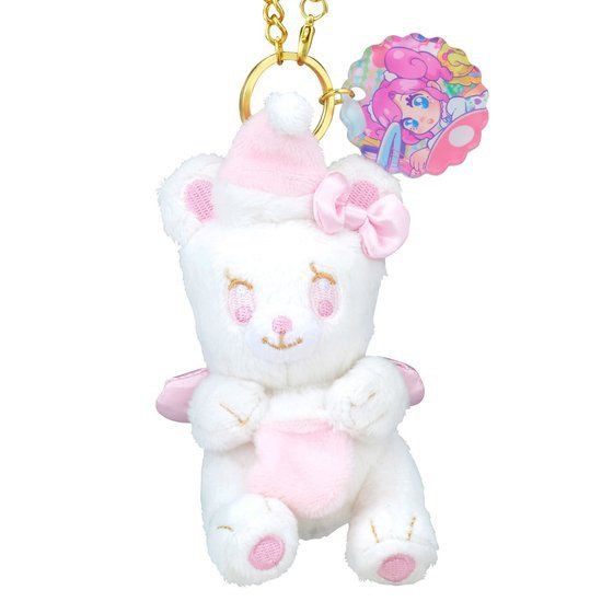 PRE-ORDER : AIKATSU!STYLE for Lady Aikatsu! Mascot Charm Angely Bear WHITE Xmas ver.