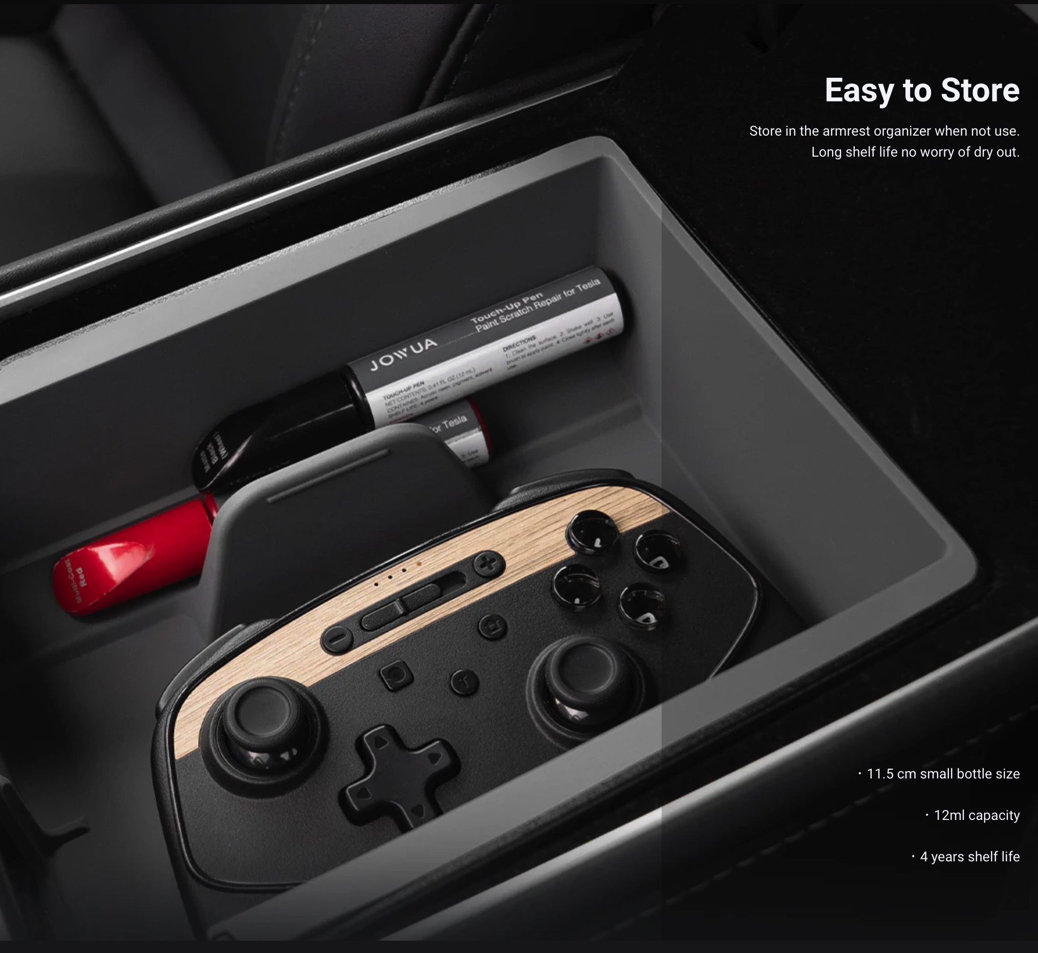 ส่งจาก กทม Jowua Touch-up Paint for Tesla Model 3 Model Y Model Y Juniper Model 3 High land สีแต้มรถ