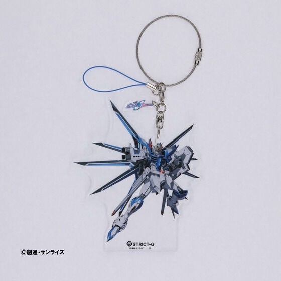 PRE-ORDER : STRICT-G "Mobile Suit Gundam SEED FREEDOM" Acrylic Keychain
