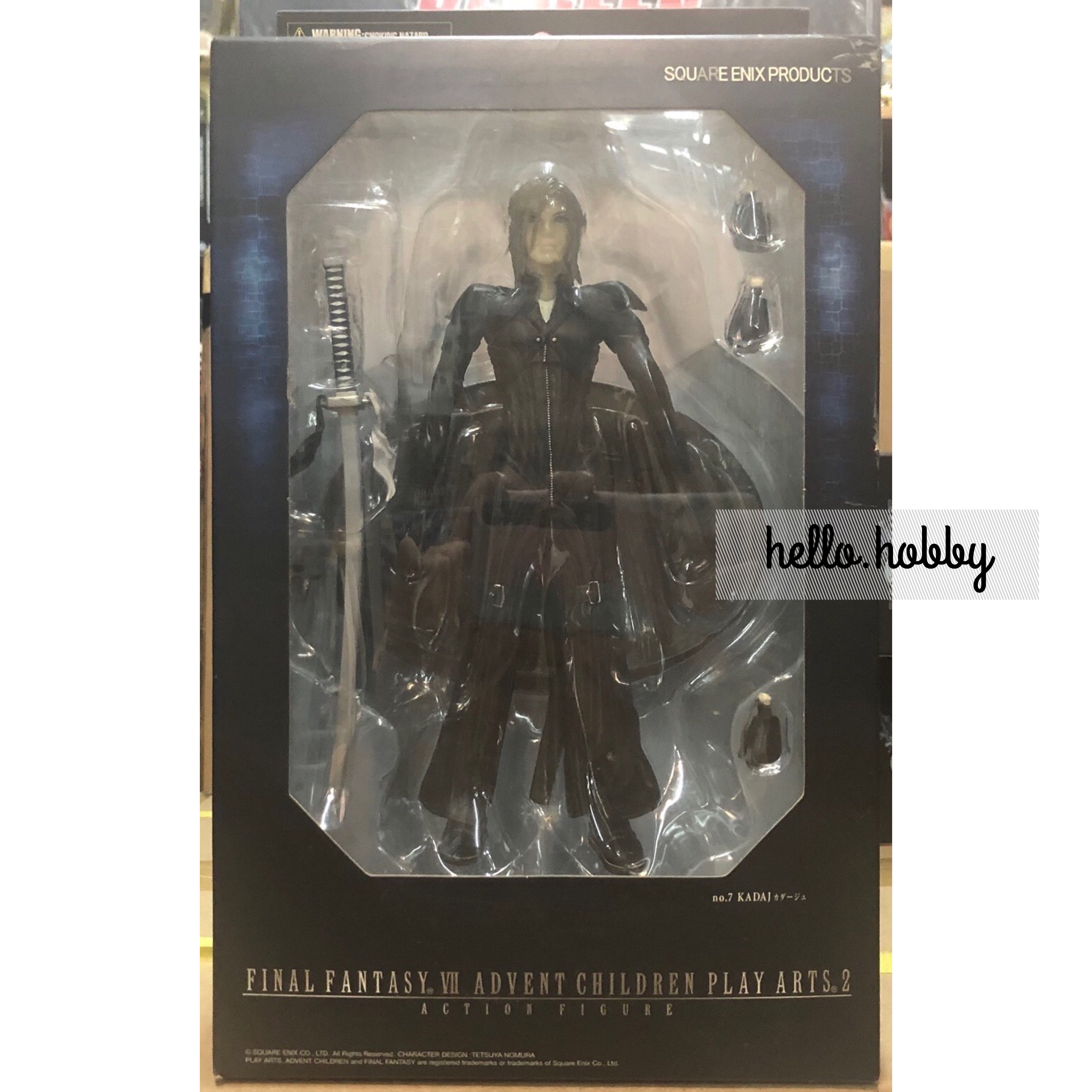 Final Fantasy VII Play Arts Vol.2 Yuffie / Reno / Kadaj by Square Enix (Set of 3)