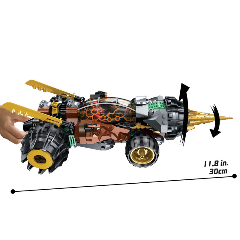 Lele 31183 Ninjago Cole's Earth Driller 620pcs
