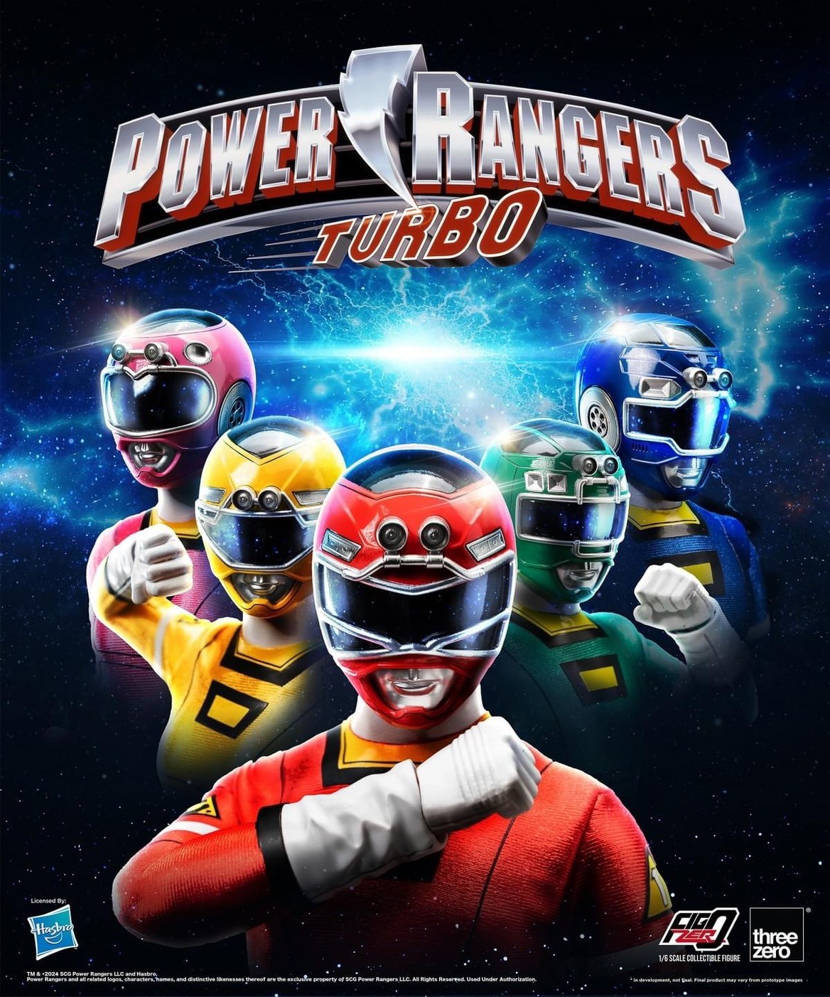 Pre-order : Power Rangers Turbo FigZero 1/6 Turbo Power Rangers Pack by Threezero