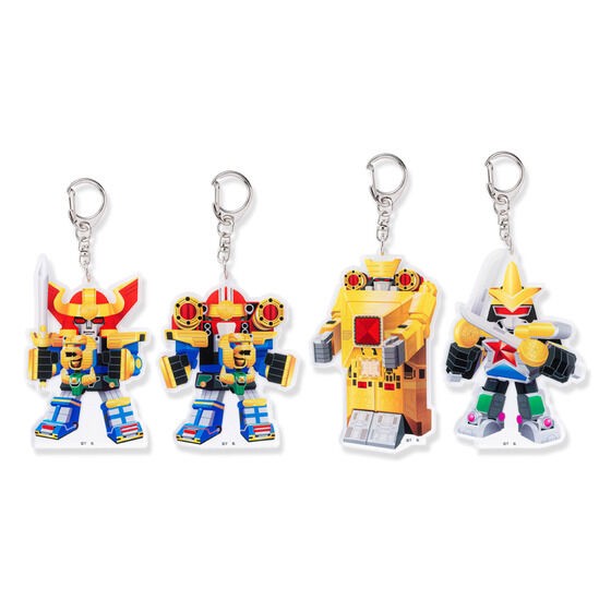 PRE-ORDER : Chouriki Sentai Ohranger Deformed Acrylic Keychain (10 types in total)