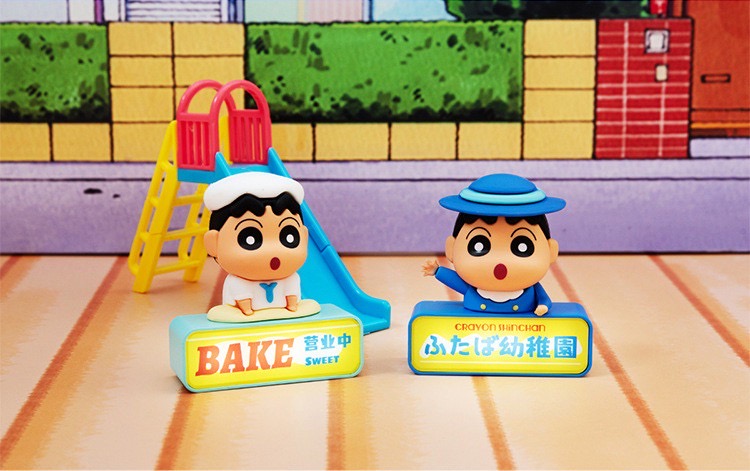 แม่เหล็กติดตู้เย็น มีไฟ ได้ 1ตัว Crayon Shinchan Experience Series Night Light Fridge Magnet by Maihe