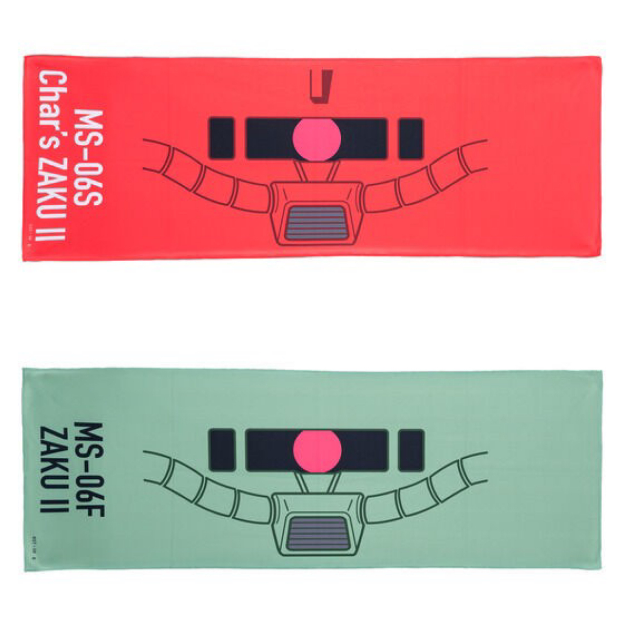 PRE-ORDER : Mobile Suit Gundam Zaku Face Pattern Super Cool Towel