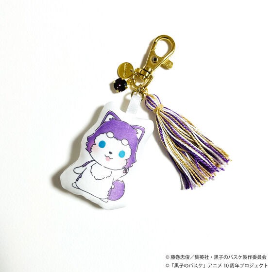 PRE-ORDER : Kuroko's Basketball x Lolii Collaboration Osanpo Nigo Cushion & Tassel Charm (7 types in total)