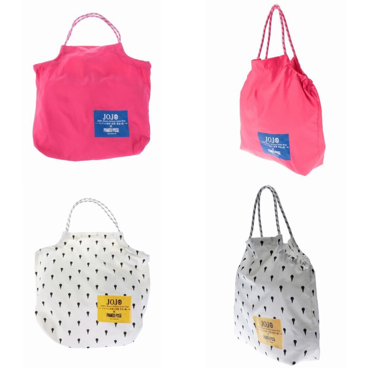 PRE-ORDER : [JoJo's Bizarre Adventure Golden Wind x PAMEO POSE] Eco Bag S / M