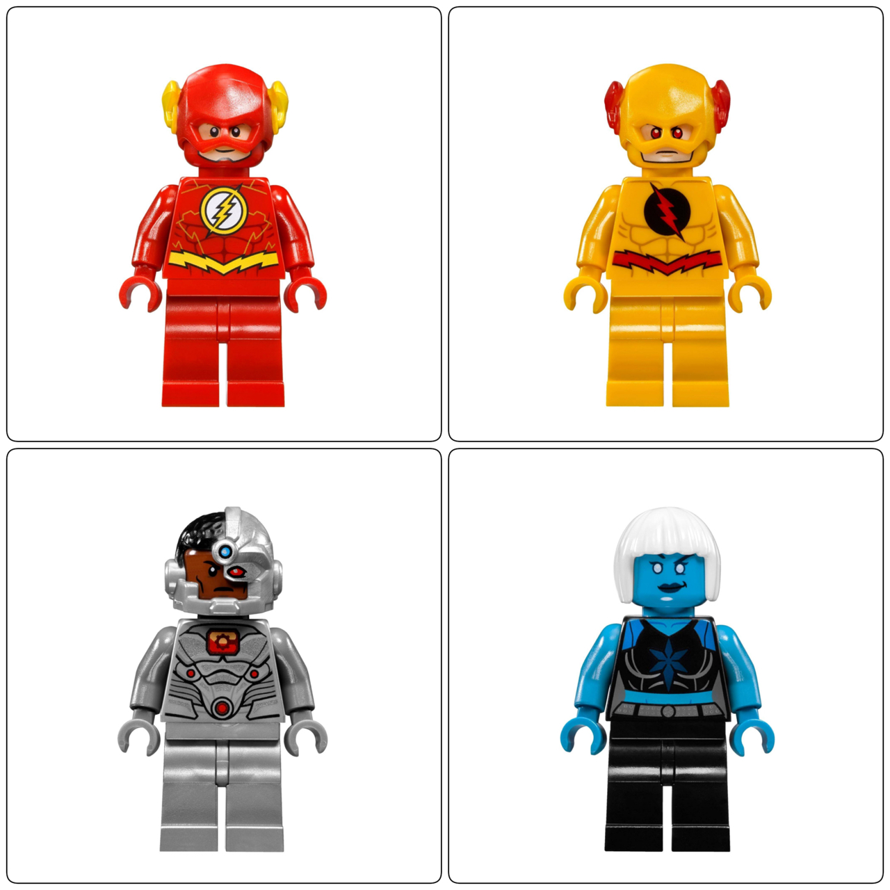 SY 1007 The Flash Speed Force Freeze Pursuit 309pcs