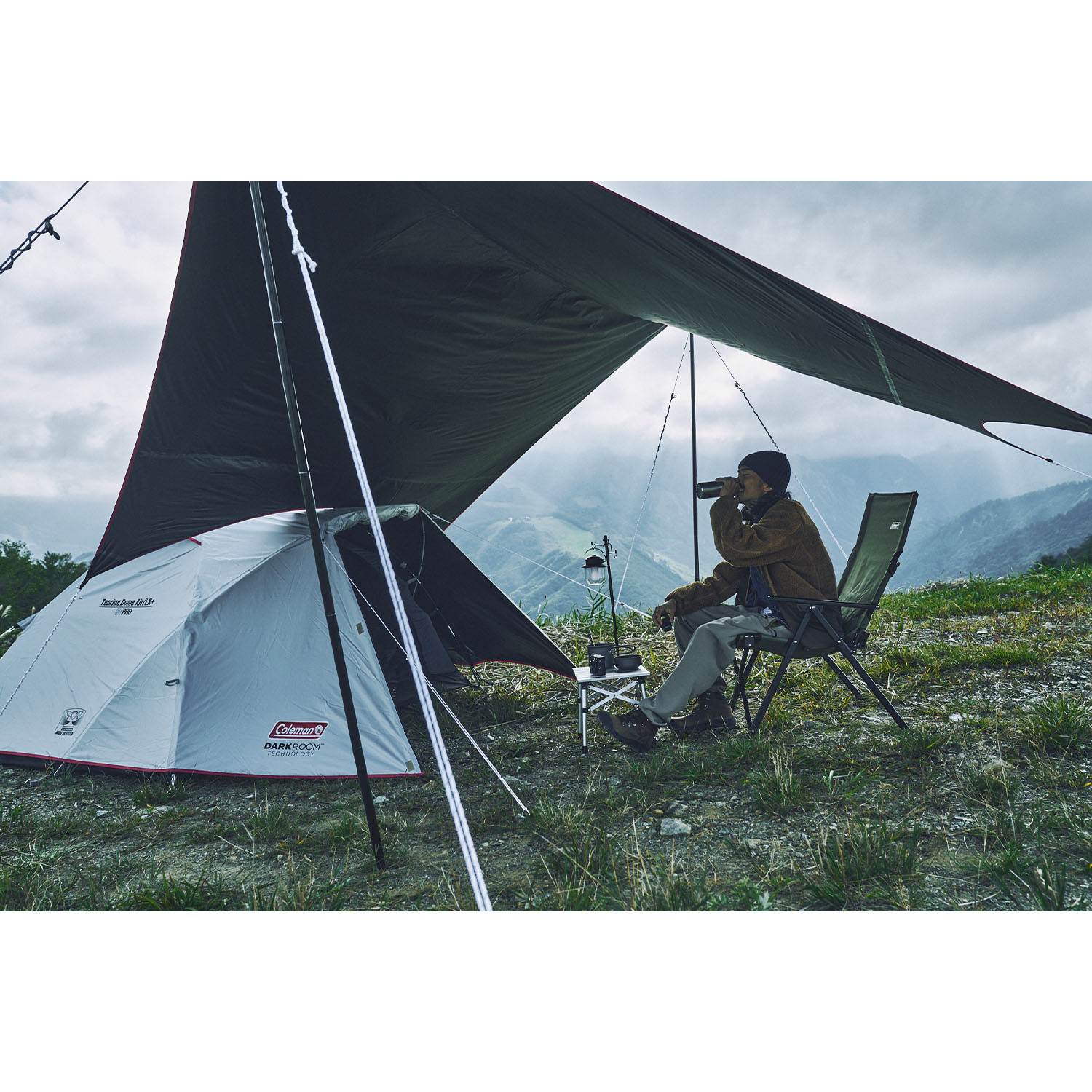 หลังคาบังแดด แค้มปิ้ง Coleman JP Hexa Light +