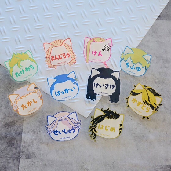 PRE-ORDER : TV anime "Tokyo Revengers" in NAMJATOWN Acrylic Name Badge Complete Set