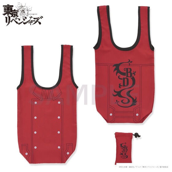 PRE-ORDER : Tokyo Revengers Special Attack Uniform Motif Eco Bag with Storage Bag (6 types in total)
