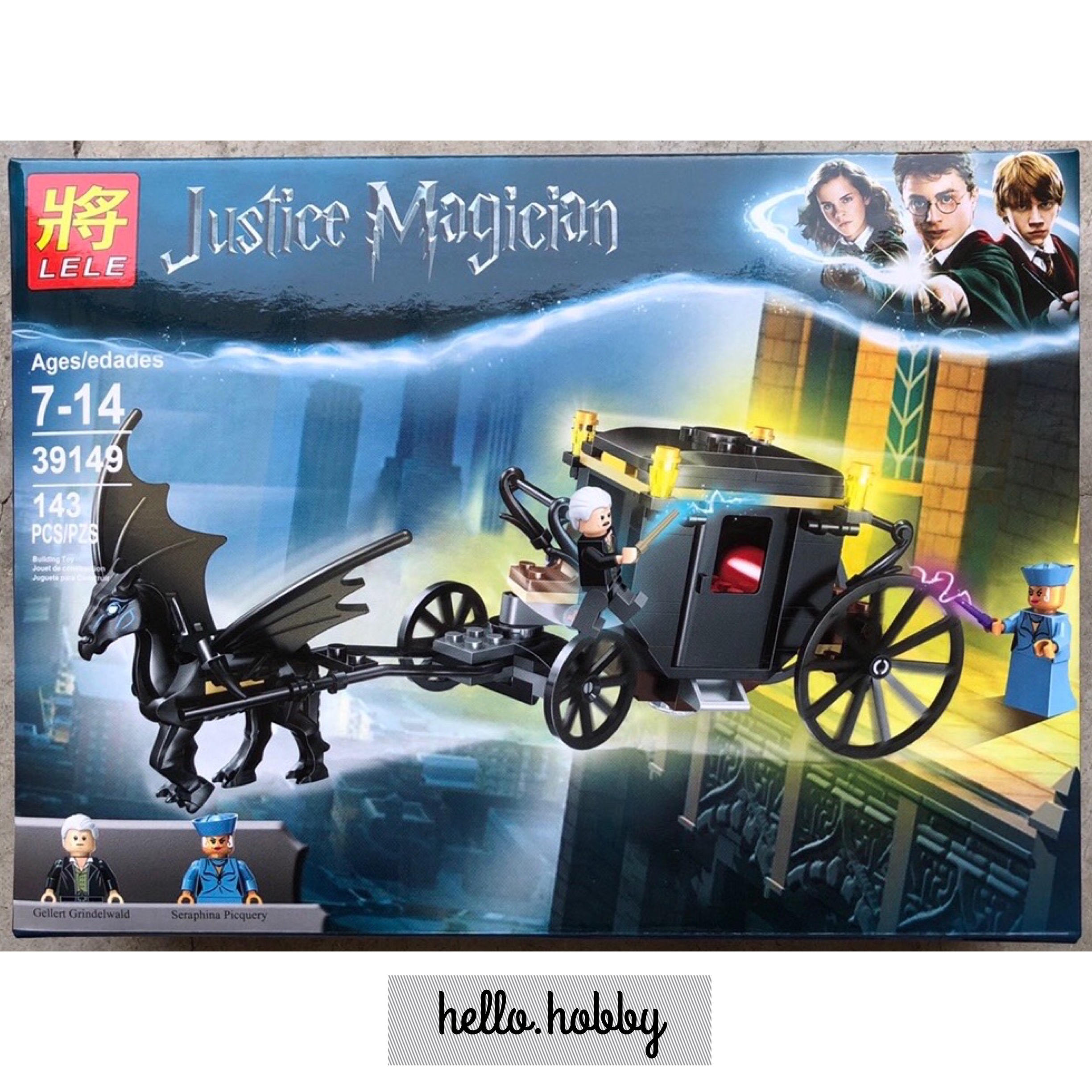Lele 39149 Harry Potter Grindelwald's Escape 143pcs