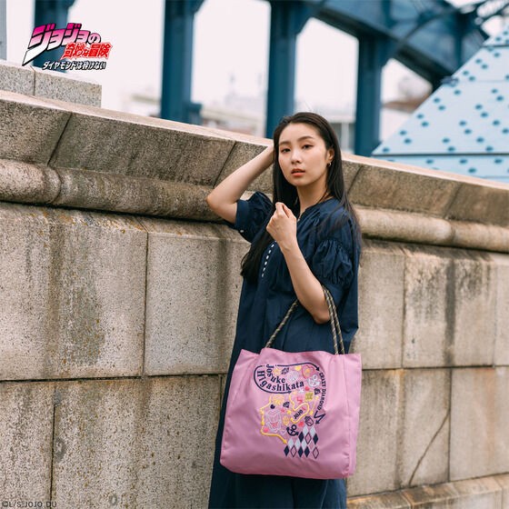 PRE-ORDER : ONOFFY FREE x JoJo's Bizarre Adventure: Diamond is Unbreakable Embroidery Bag