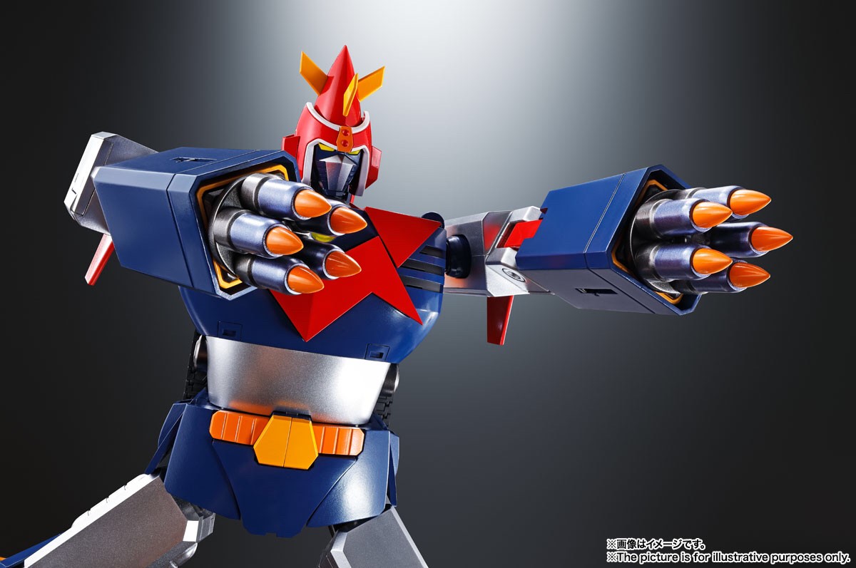 DX SOUL OF CHOGOKIN Volt in Box Voltes V by Bandai (มีกล่องน้ำตาล)(มีเสียง)
