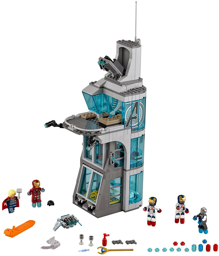 SY 370 Attack on Avengers Tower 563pcs