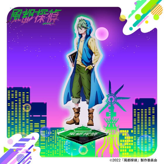 PRE-ORDER : Futo Detectives Transcription Illustration Big Acrylic Stand (2 types in total)