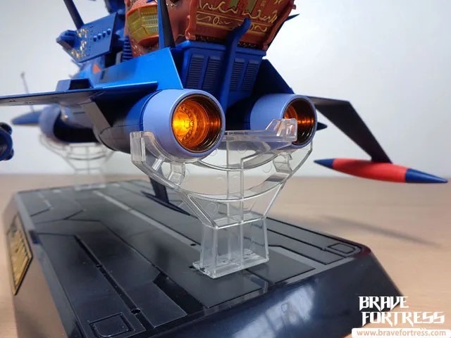 หุ่นเหล็ก Soul of Chogokin - GX-93 Space Pirate Battleship Arcadia - By Bandai