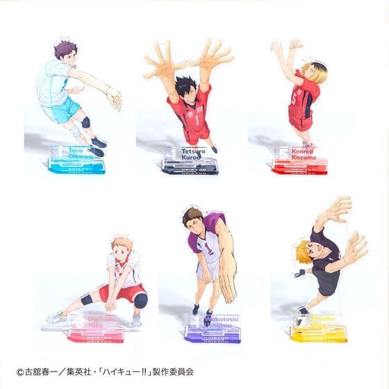 PRE-ORDER : Haikyu!! Acrylic Stand Collection Plus (1BOX)