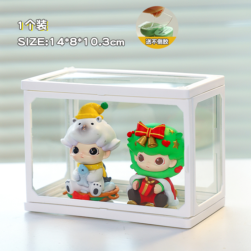 กล่องใส่โมเดล ป้องกันฝุ่น Model Showcase วางซ้อนทับกันได้