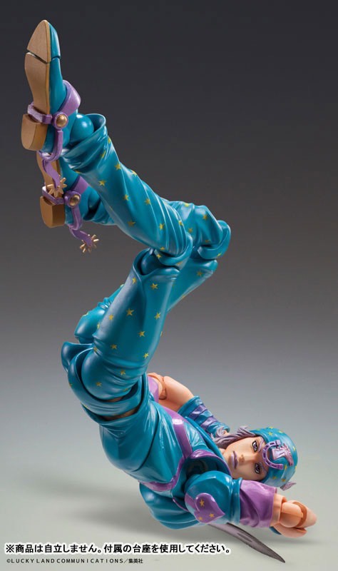 Pre-order : Super Action Statue JoJo's Bizarre Adventure Part.7 Steel Ball Run Johnny Joestar Second / Gyro Zeppelin Third by Medicos (Reissue)