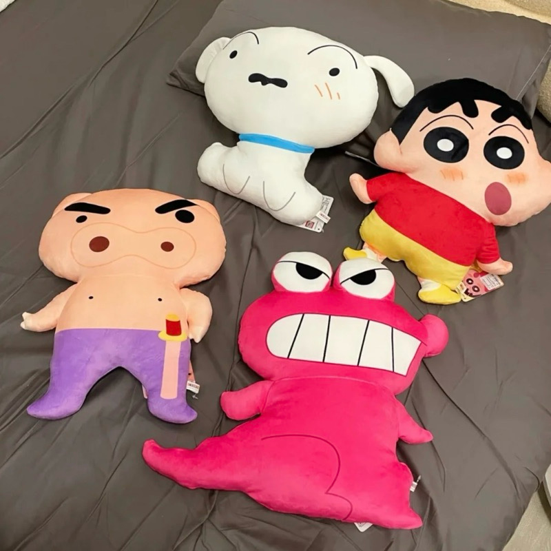 ตุ๊กตาชินจัง หมอนอิง พร้อมส่ง ร้านไทย 🚘 | Crayon Shinchan Cushion Series Plush by LCDX