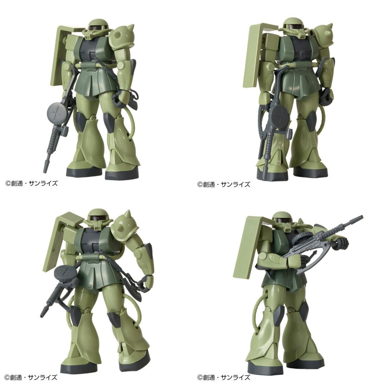 PRE-ORDER : Sound Warrior Premium Char's Zaku / Mass-Produced Zaku