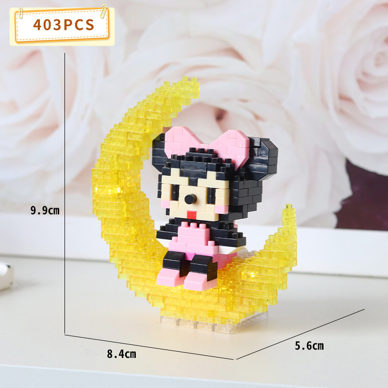 Lele Brother W 2231 - 2243 Disney & Sanrio On The Moon