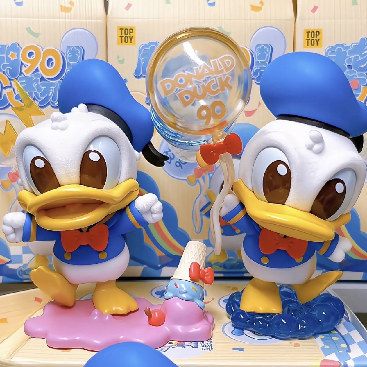 โมเดล ได้ 1 ตัว | Disney - Donald Duck 90th Anniversary Series by Top Toy