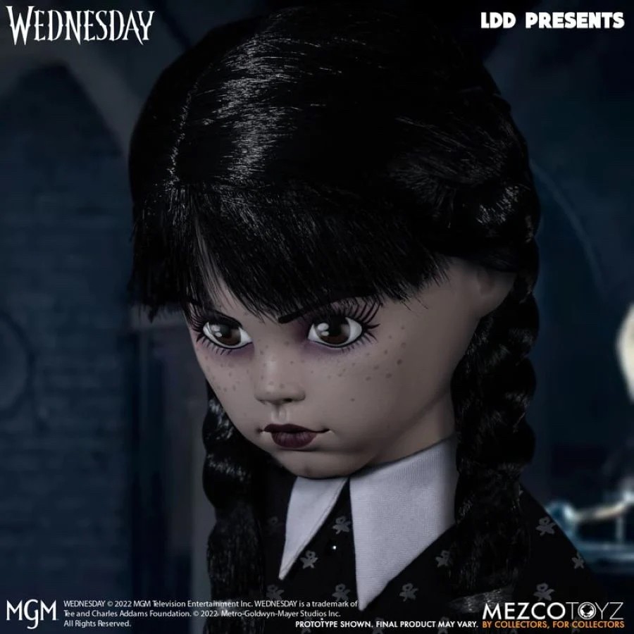Pre-order : LDD Presents Living Dead Dolls Wednesday by Mezco Toyz