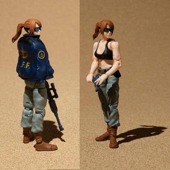 PRE-ORDER : G.M.G. Mobile Suit Gundam Cucuruz Doan's Island & The 08th MS Team Soldier & Army Bike Set