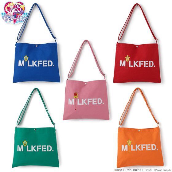 PRE-ORDER : [MILKFED. × Sailor Moon Collaboration] SAILOR MOON CANVAS SACOCHE