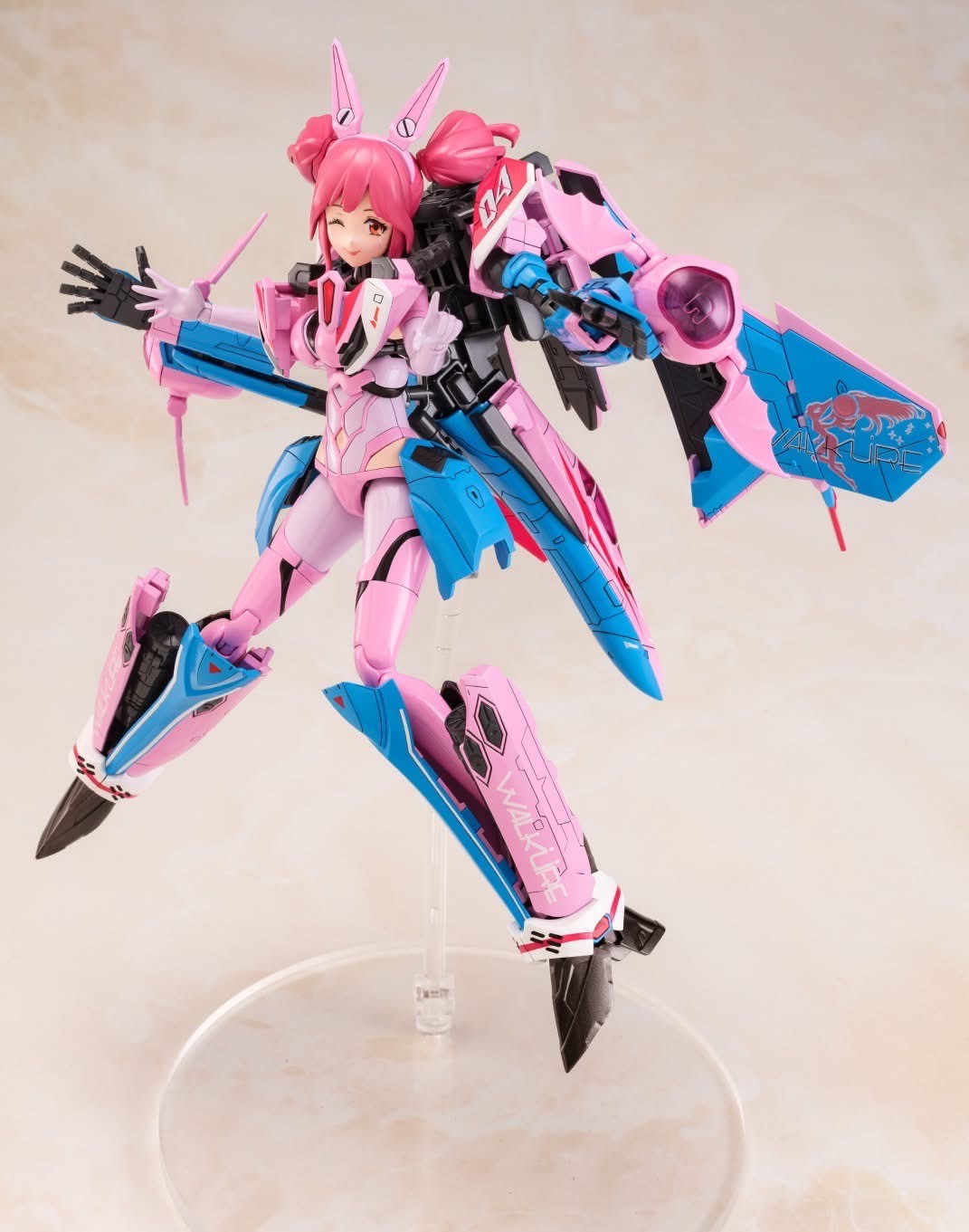 Pre-order : V.F.G. Macross Delta VF-31A Kairos Makina Nakajima Plastic Model Kit by Aoshima (Reissue)