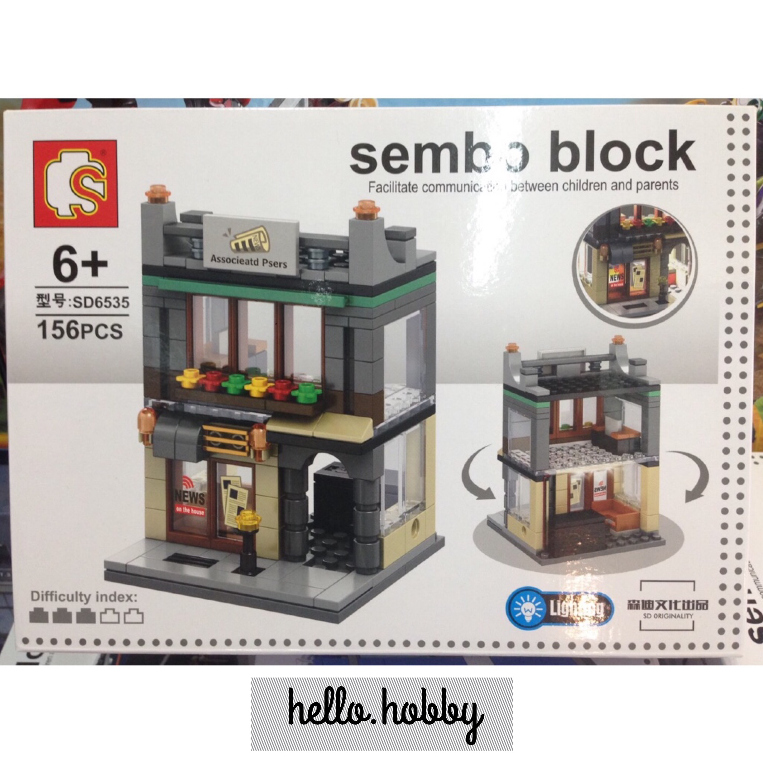 Sembo Block - SD6535 - 156pcs (มีไฟ)