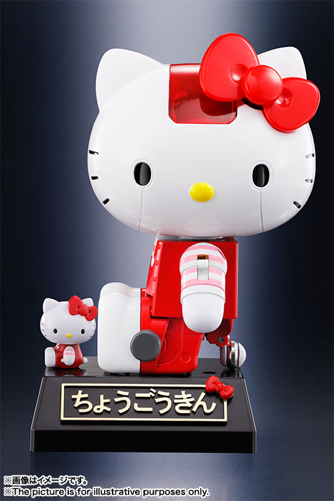 Chogokin HELLO KITTY (stripes)