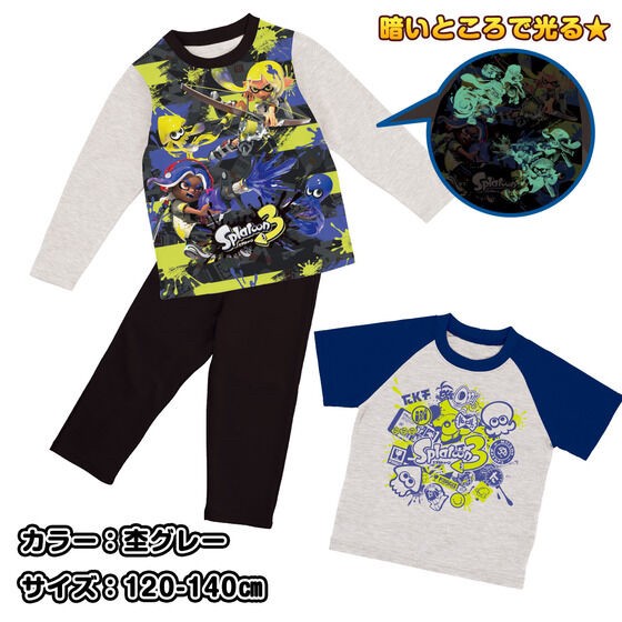 PRE-ORDER : Ohsama Sentai King-Ohger / Splatoon / Mario Shines! 2TOPS Pajamas 23SS