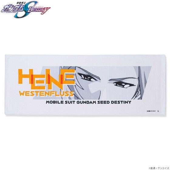 PRE-ORDER : Mobile Suit Gundam SEED DESTINY Heine Westenfluss Design Item Face Towel