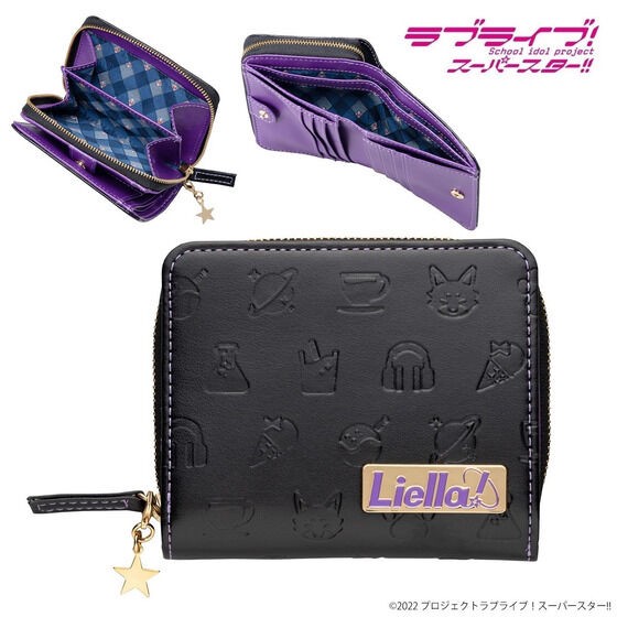 PRE-ORDER : Love Live! Superstar!! Round Zipper Bi-fold Wallet