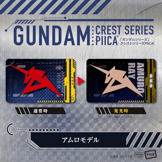 PRE-ORDER : Gundam Series PIICA + Clear Pass Case 2nd Crest Series (Random)