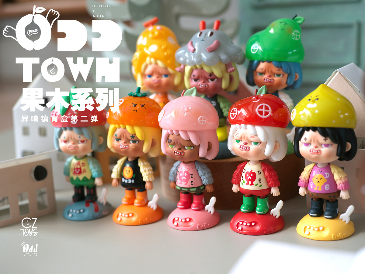 Odd Town Fruit Series By CZTOYS x ASHA (Set of 8+1secret)