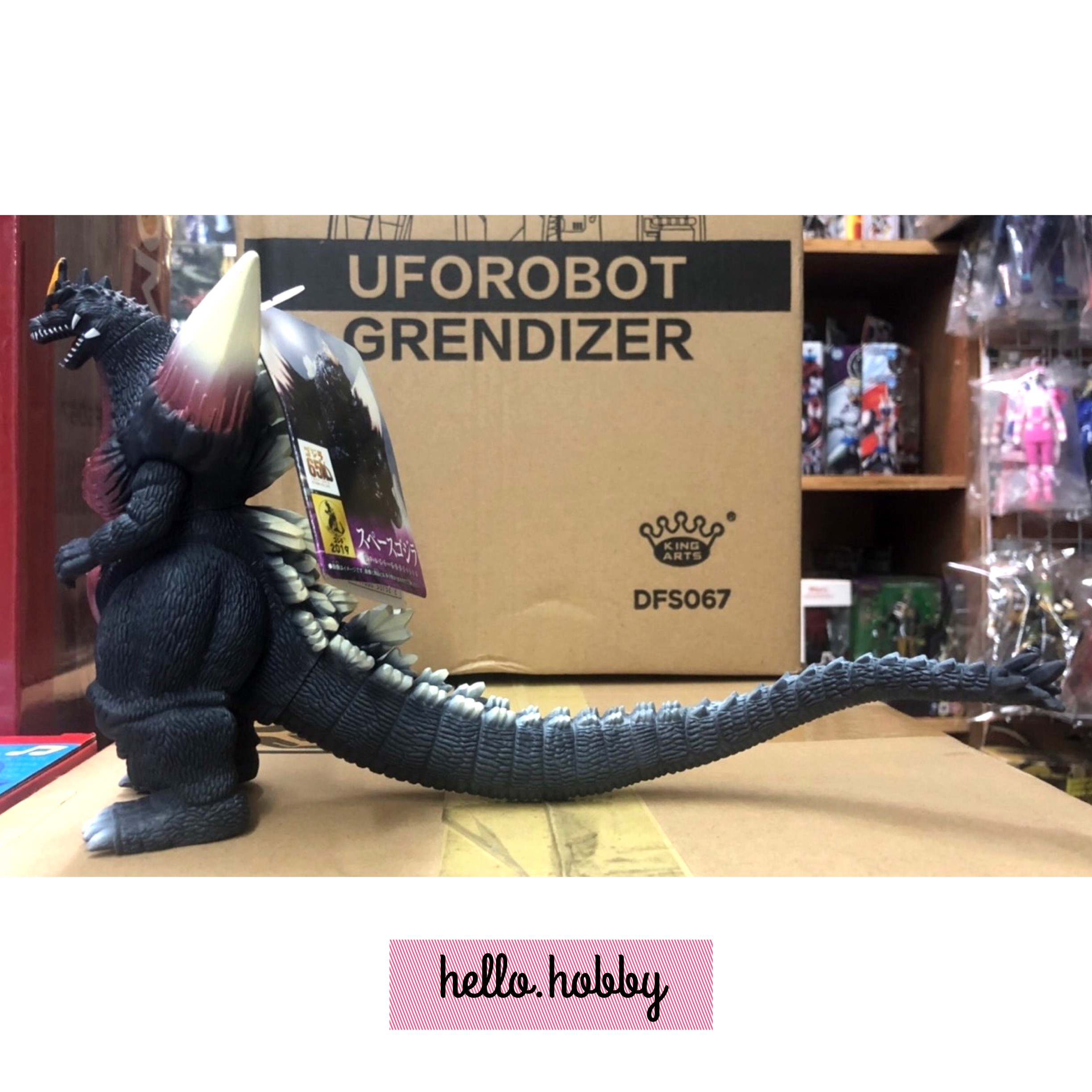 Godzilla Movie Monster Series Space Godzilla 6” by Bandai